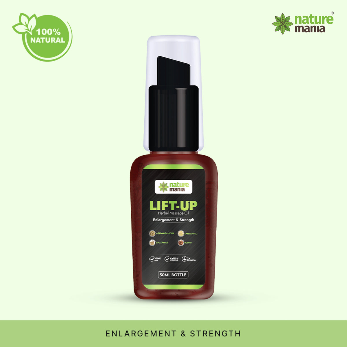 Liftup (Massage Oil) Male Enhancer NatureMania Nature Mania Store