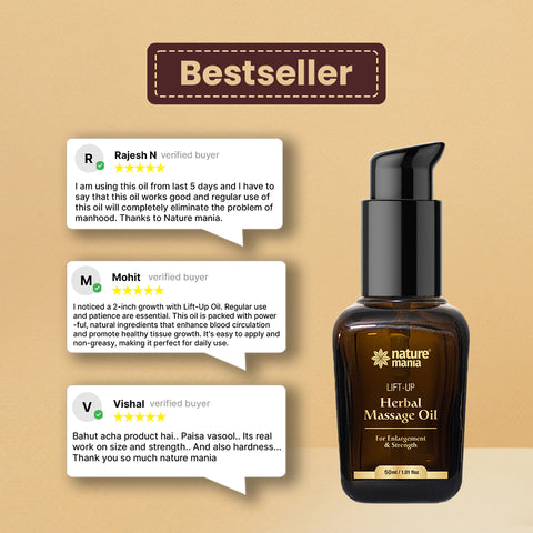 Nature Mania Lift-up (Massage Oil) Male Enhancer