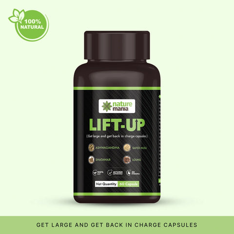 Nature Mania Lift-up Capsule (Male Enhancer) - 60 Capsules NatureMania
