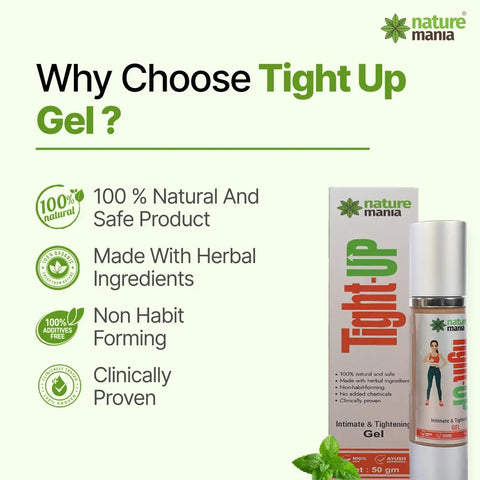 Nature Mania Tight-Up Intimate & Vaginal Tightening Gel for Women 50 gm Nature Mania