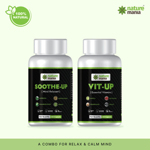 Nature Mania Relax-up Combo (A Combo for Relax & Calm Mind) NatureMania