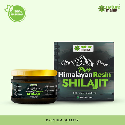 Nature Mania Pure Himalayan Shilajit Resin - 30 gm | For Men and Women NatureMania