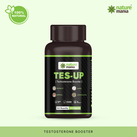 Nature Mania Tes-up Capsules (Male & Female Testo Booster) - 60 Capsules NatureMania