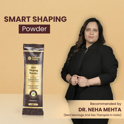 Nature Mania Smart Shaping Powder | Weight Management -  Pack of 30Sachets x 5gm each