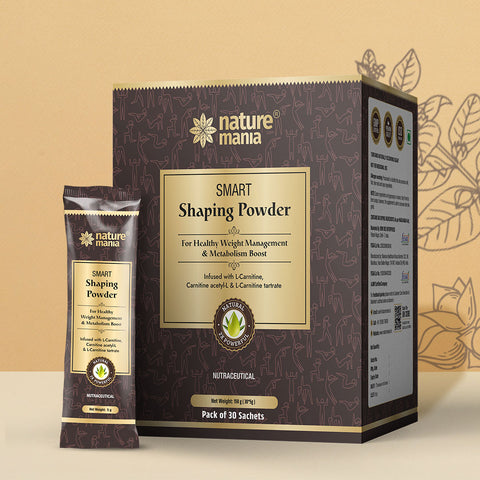 Nature Mania Smart Shaping Powder | Weight Management -  Pack of 30Sachets x 5gm each